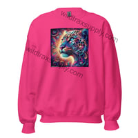 Image 3 of Rainbow Leopard Unisex Sweatshirt