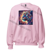 Image 1 of Rainbow Leopard Unisex Sweatshirt