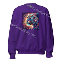 Image 5 of Rainbow Leopard Unisex Sweatshirt