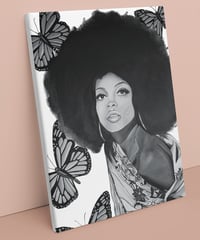 Diana Ross Canvas Print 