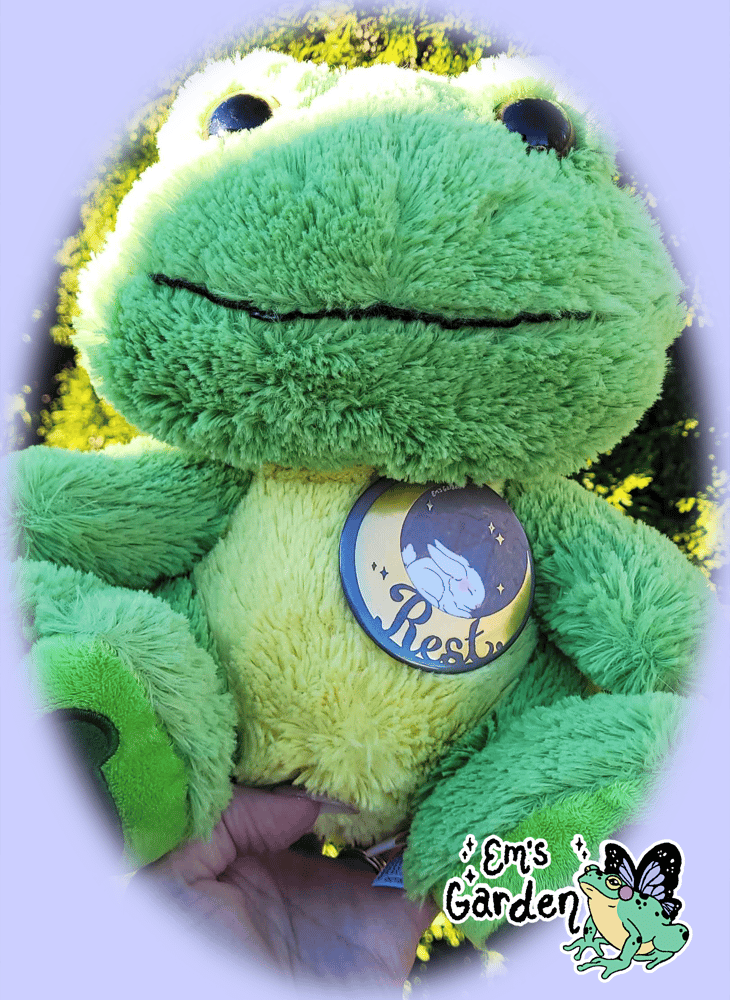 Image of Rest Moon Bunny Badge