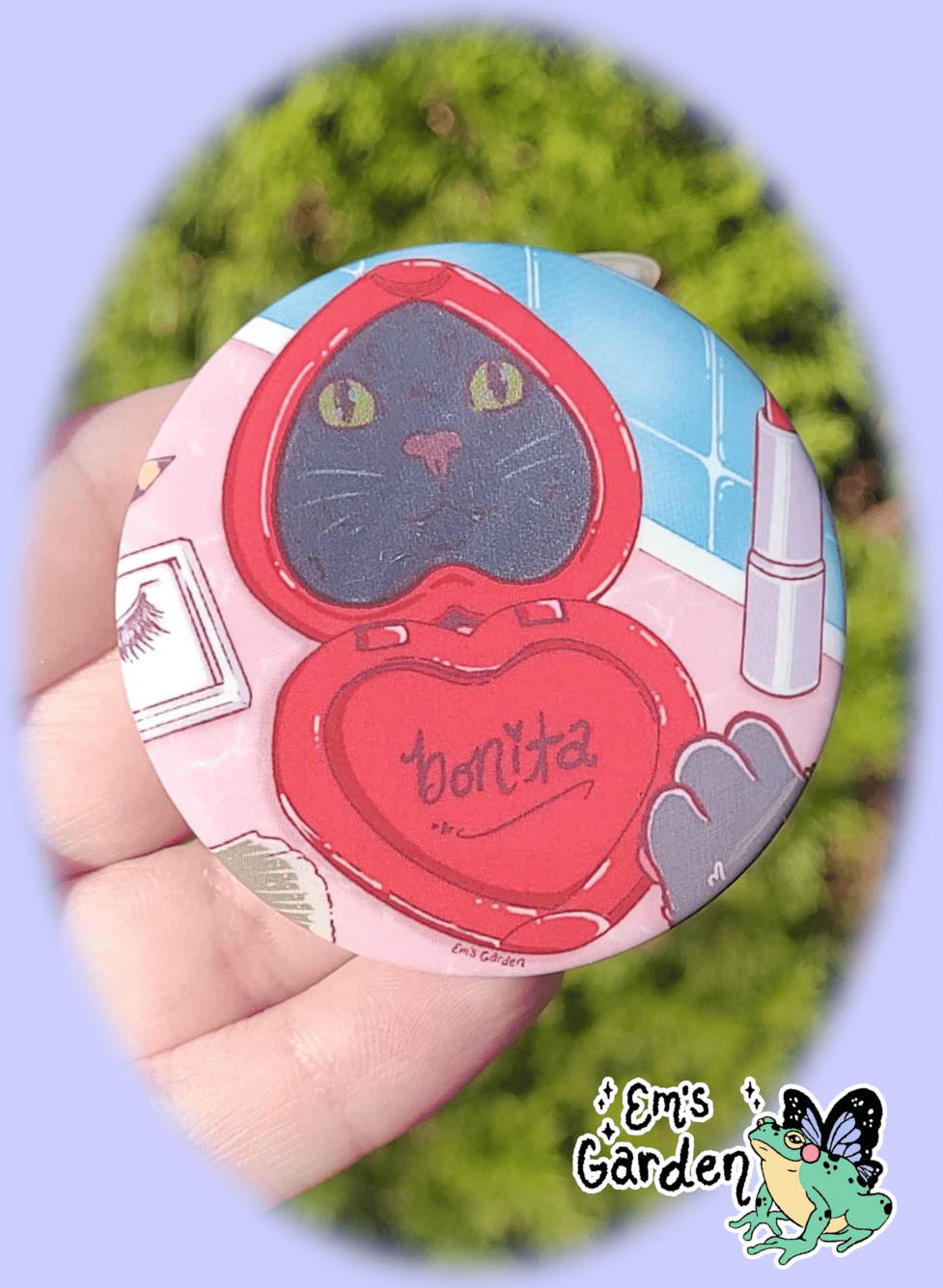 Image of Bonita Kitty Badge