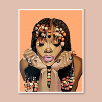 Image 2 of SZA Poster Print 8.5x11 in