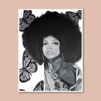 Diana Ross Poster Print 8.5x11in 