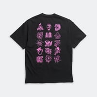 Image 1 of Anderson Street Tattoo x Up There tee (Pink Flash)