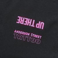 Image 4 of Anderson Street Tattoo x Up There tee (Pink Flash)