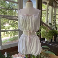 Image 1 of Cotton Camisole and Bloomer Set 