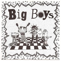 BIG BOYS - "Frat Cars" 7" EP (Red Vinyl)