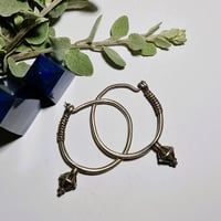 Image 3 of Vintage Balochi Poppy Earrings - (TS002)