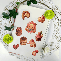 Image 2 of Cake! Sticker Sheet