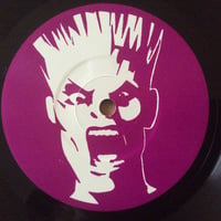 Image 2 of SCREAMERS - "Punish Or Be Damned" 7" EP (Purple Vinyl)