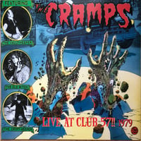 the CRAMPS - "Live At Club 57!! 1979" LP (Color Vinyl) 