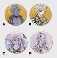 Image 1 of FF7 Fan art buttons