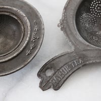 Image 2 of ONE Tin Advertising Tea Strainer