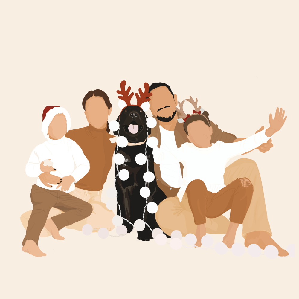 Image of Custom Christmas Portrait