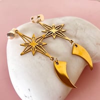 Image 2 of Big star and Tusk Drops - One of a Kind