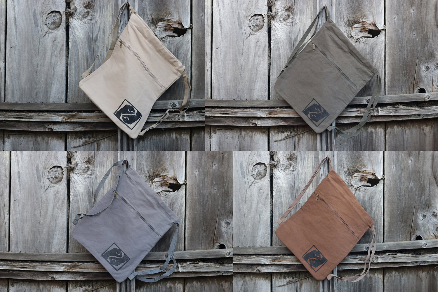 Canvas Backpack- 4 different colors