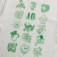 Image 5 of Anderson Street Tattoo x Up There tee (Green Flash)