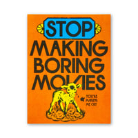 Image 1 of Stop Making Boring Movies Crying Cow Sticker