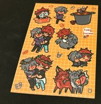 Image 5 of enstars stickers (rinniki lol)