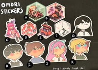 OMORI stickers