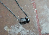 Image 2 of Grey sapphire storm necklace