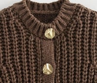 Image 2 of Brown Knitted Vest