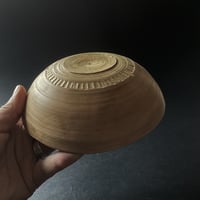 Image 4 of Pole Lathe Turned Cawl Bowl