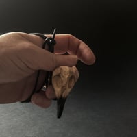 Image 2 of Raven skull Pendant