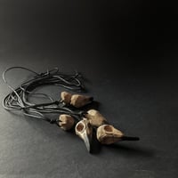 Image 1 of Raven skull Pendant