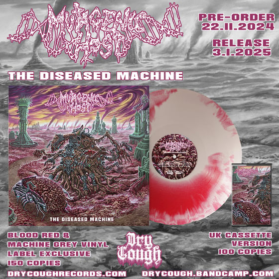 Image of Mutagenic Host - The Diseased Machine LP (DC78)