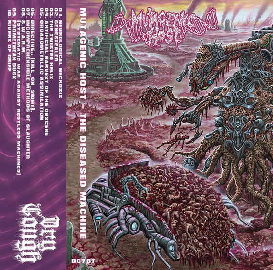 Image of Mutagenic Host - The Diseased Machine Cassette (DC78T)