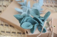 Image 3 of Mini suspensions d'eucalyptus pour les emballages cadeaux et les tables de fête