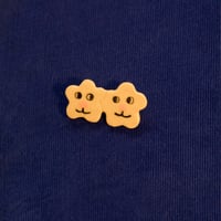Image 1 of Cheeky Blossom Twin Brooch