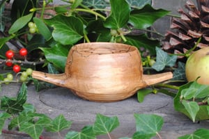 Image of beech quaich VI - tasse à whisky en hêtre VI