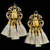 INSECTORUM x TASSLE Earring - Grey or Silver. Normal Price 1.200.- NOW: