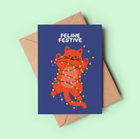 Feline Festive Card