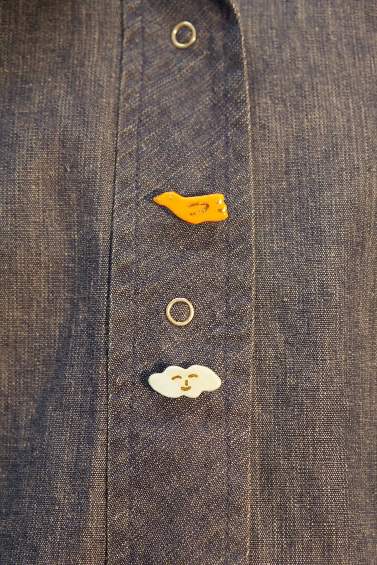Mr. Cloud Brooch Image 2
