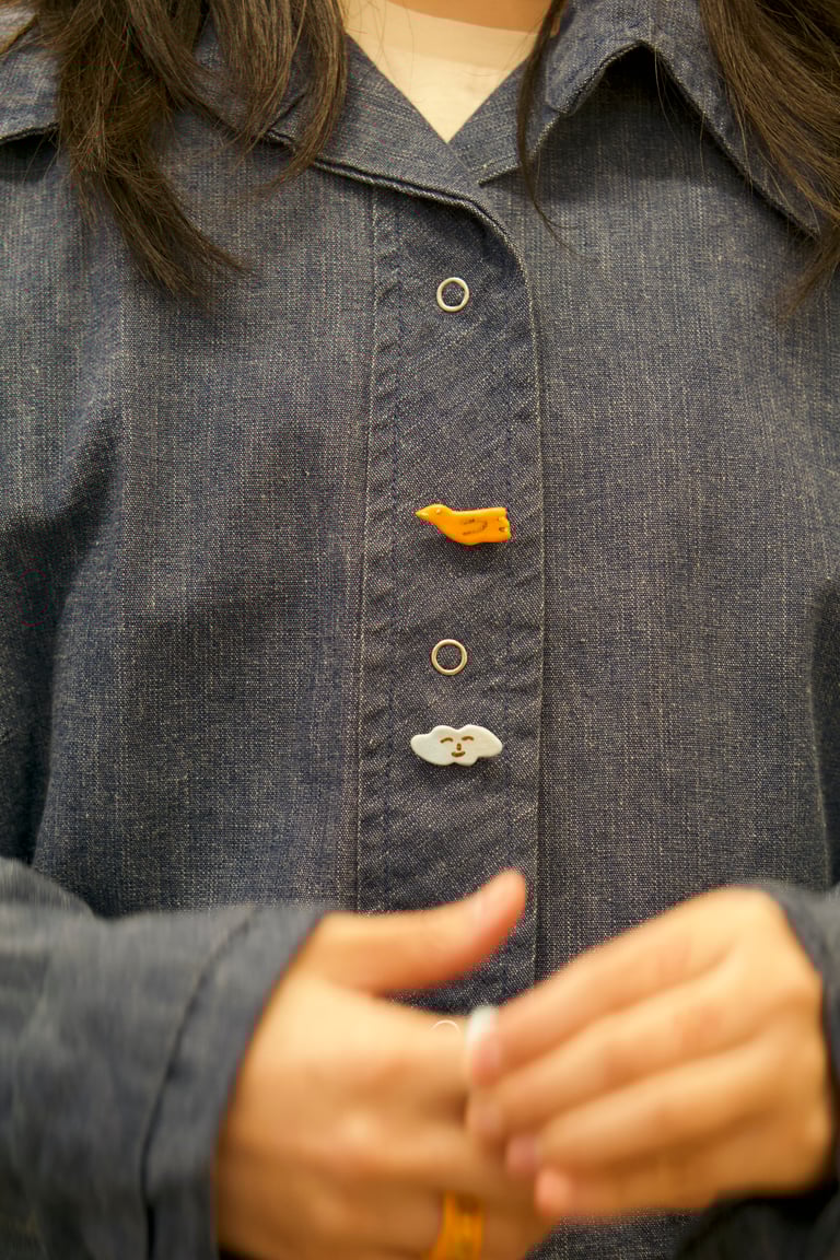 Mr. Cloud Brooch Image 3