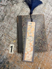 Image 3 of Vintage Ledger hand marbled bookmarks (see drop-down to make selection)