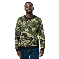 Image 5 of JACKHF CAMO PIXELATED  Knitted crew neck sweater