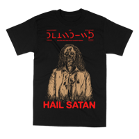 Image 1 of Longlegs - Hail satan T-shirt LEFTOVERS