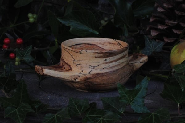 Image of beech quaich IV - tasse à whisky en hêtre IV