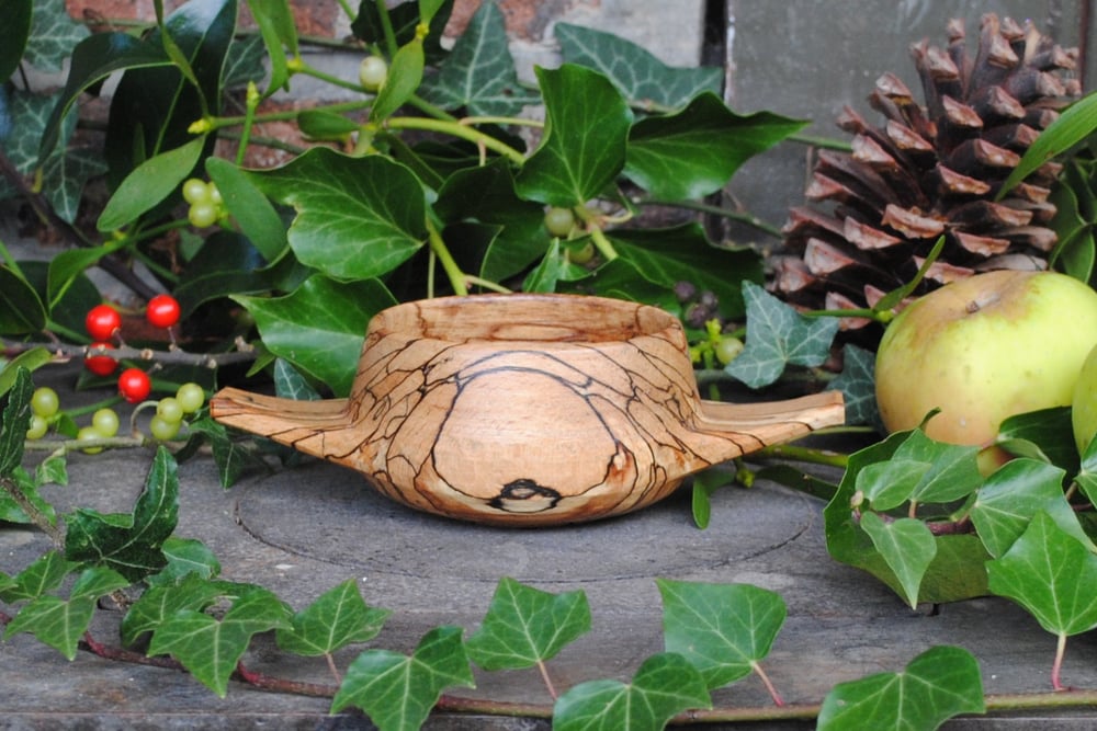Image of beech quaich I - tasse à whisky en hêtre I