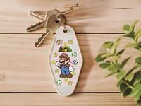 Image 3 of Cartoon Character Motel Keychain Decals Choice of 15 Designs