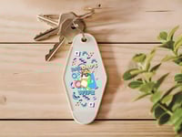 Image 7 of Cartoon Character Motel Keychain Decals Choice of 15 Designs