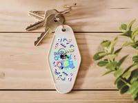 Image 8 of Cartoon Character Motel Keychain Decals Choice of 15 Designs