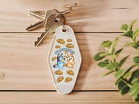 Image 9 of Cartoon Character Motel Keychain Decals Choice of 15 Designs