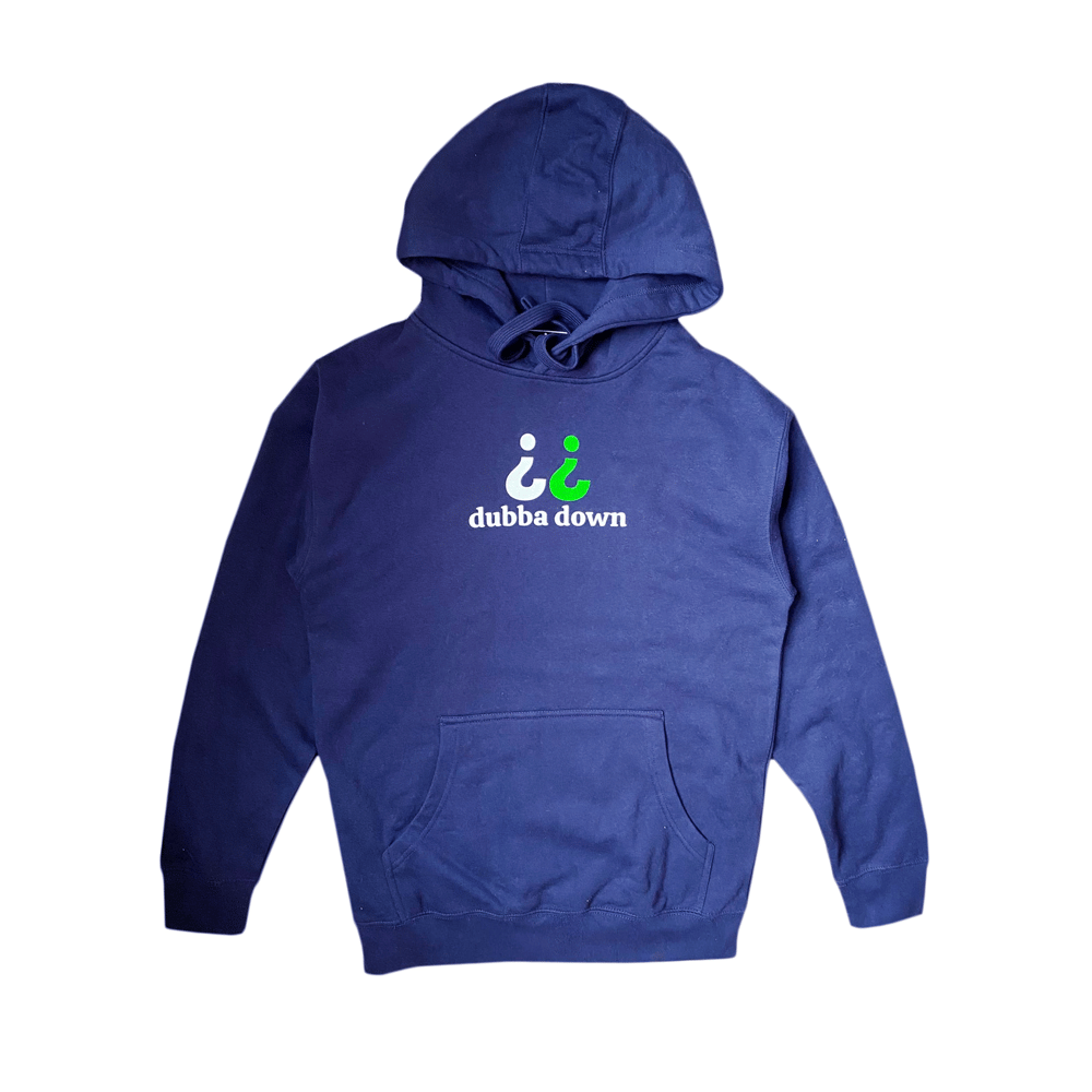 Image of Dubba Down Hoodie (Navy)