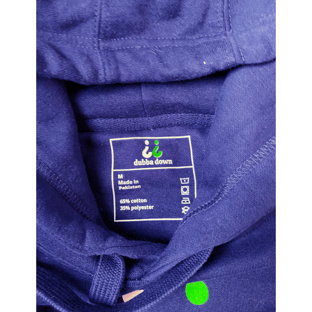 Image of Dubba Down Hoodie (Navy)